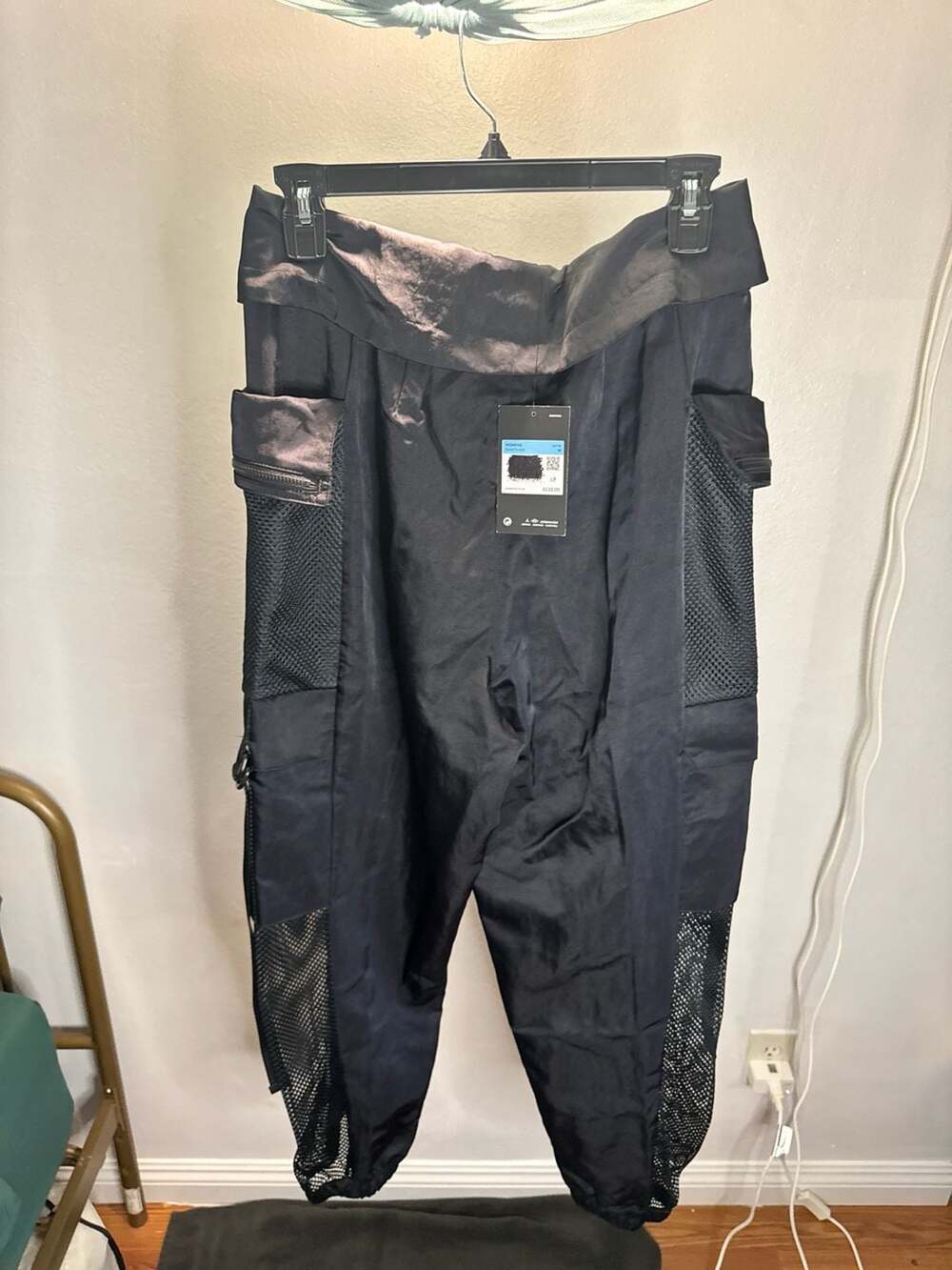 Jordan Court to Runway Women's Flight Utility Mesh Pants Black